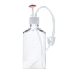 Single-Use Bottle Assembly, 1L, 38-430 VersaCap, PETG, Vented w/ DipTube, 10/cs