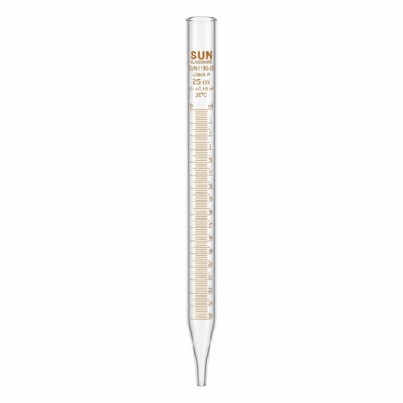 MOHR PIPETTES Class A with Individual Calibration Certificate